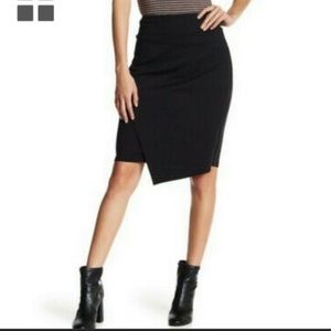 ⚠️3/$30⚠️ 14TH & Union Asymmetrical Faux Wrap Pencil Skirt. Size M